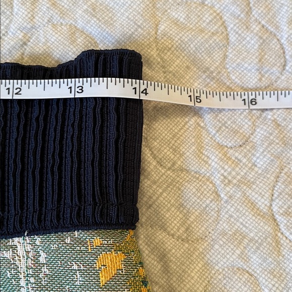 Maeve for Anthropologie Scenic Tapestry Skirt with Pom Poms. Size 4. EUC. - Picture 11 of 12